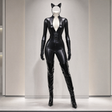 Cat Fight 5 Piece Costume Set - Black